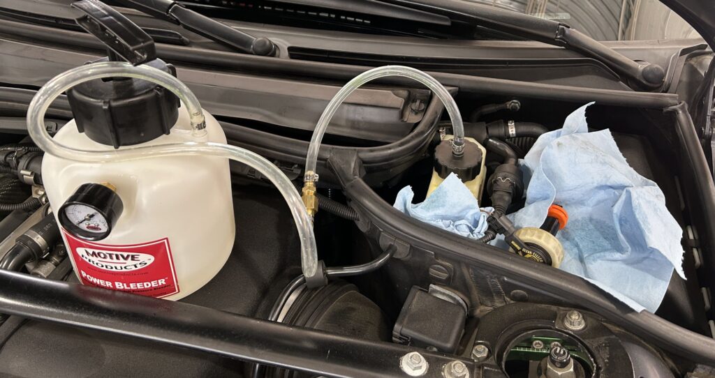 BMW E46 Brake Fluid Flush